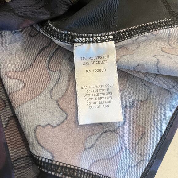 Splits59 Camo‎ Crop Tank Top Workout Top Size XS - Picture 8 of 8